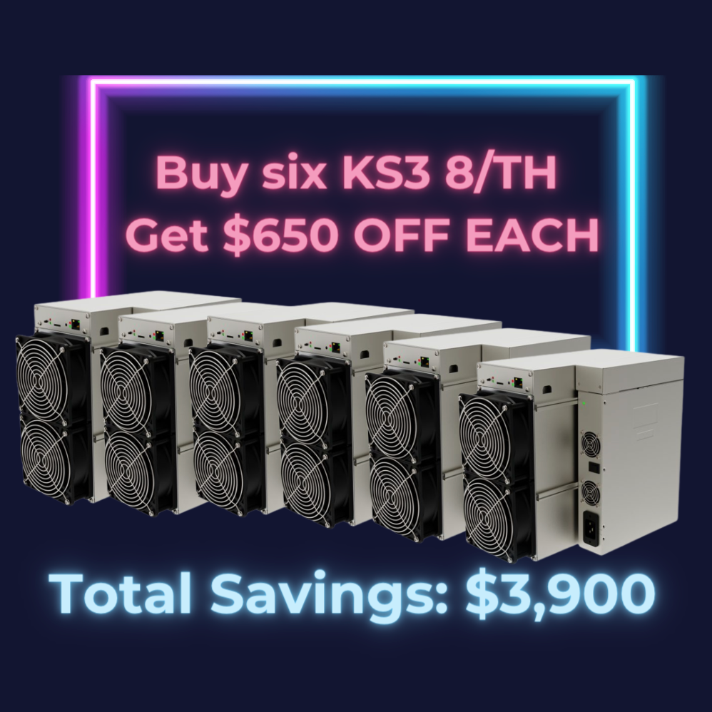 Iceriver Kaspa KS3 8TH Bundle